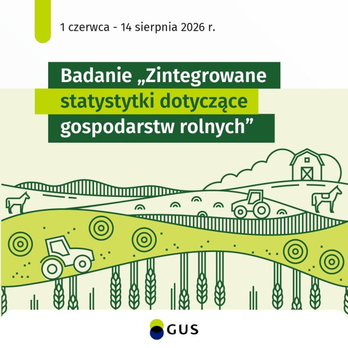 Miniaturka artykułu Zintegrowane statystyki dotyczące gospodarstw rolnych.