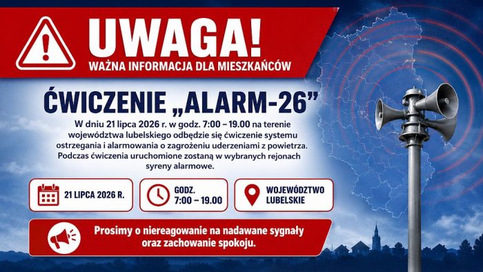 Miniaturka artykułu Ćwiczenia ALARM-26
